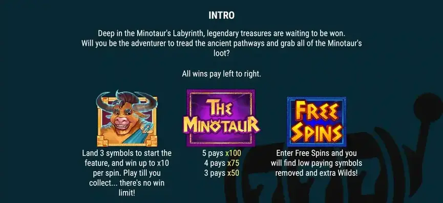minotaur игровой автомат